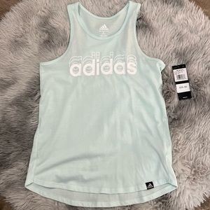Adidas Girls’ graphic tank top